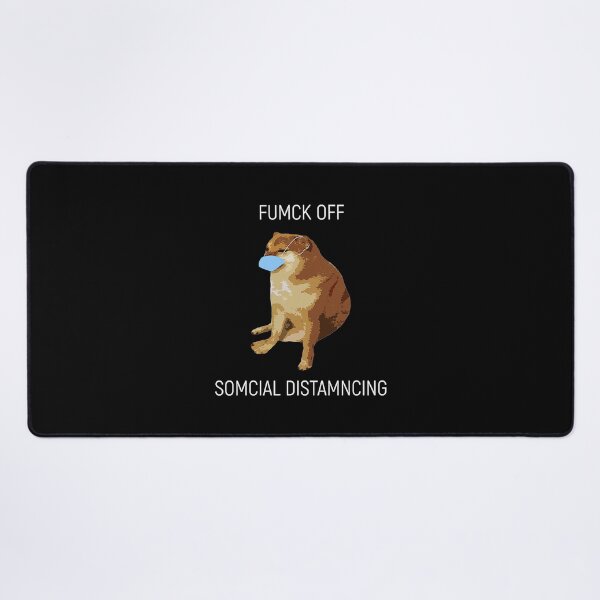 Item preview, Cheems Social Distancing designed and sold by mengekon.