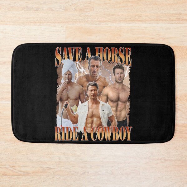 Item preview, Glen Powell Save a Horse Ride a Cowboy  designed and sold by EdificaturasArt.