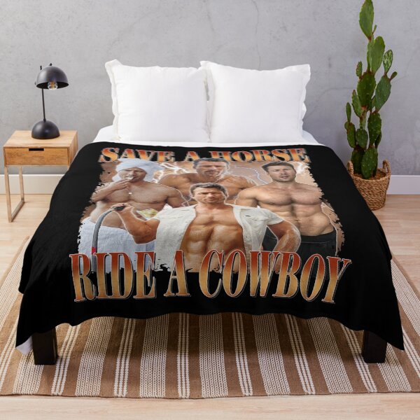 Item preview, Glen Powell Save a Horse Ride a Cowboy  designed and sold by EdificaturasArt.