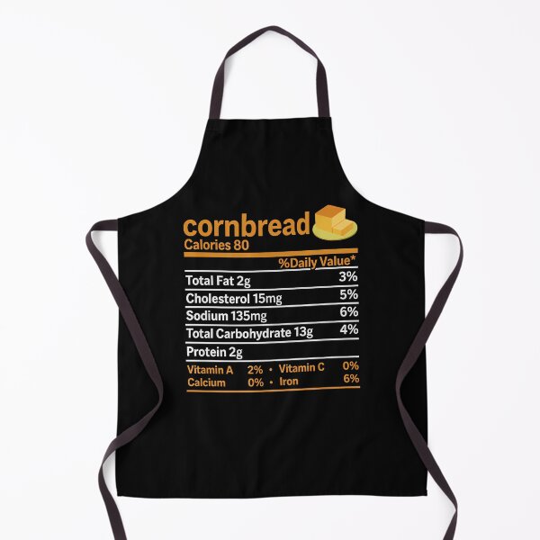 Item preview, Cornbread Nutrition Food Thanksgiving designed and sold by TrinaEspinoza.