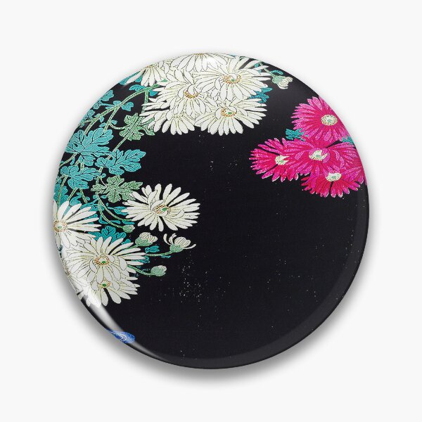 Item preview, Chrysanthemums and Water | Ohara Koson Japanese Woodblock Print (1925–1936) designed and sold by UBU-space.