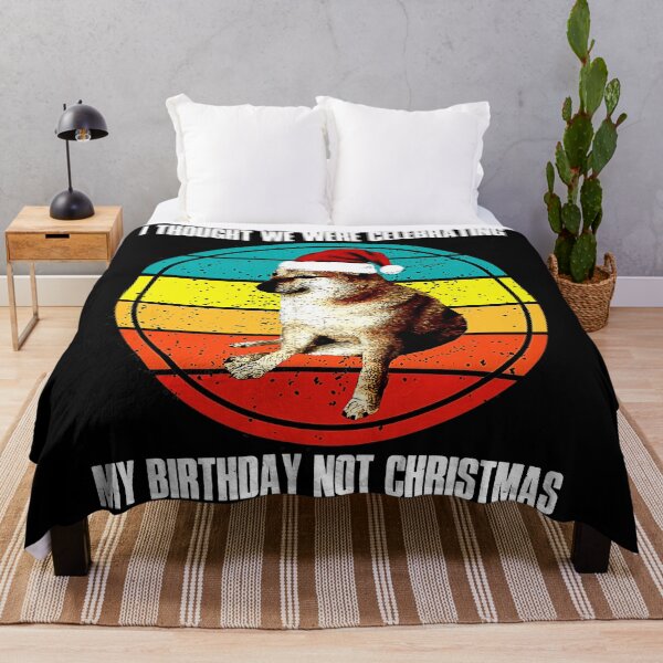 Item preview, Cheems Thought We Were Celebrating My Birthday Not Christmas designed and sold by mengekon.