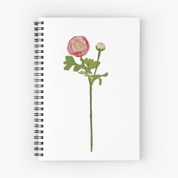 Item preview, Hand-Drawn Pink Peony  designed and sold by SugarCore.