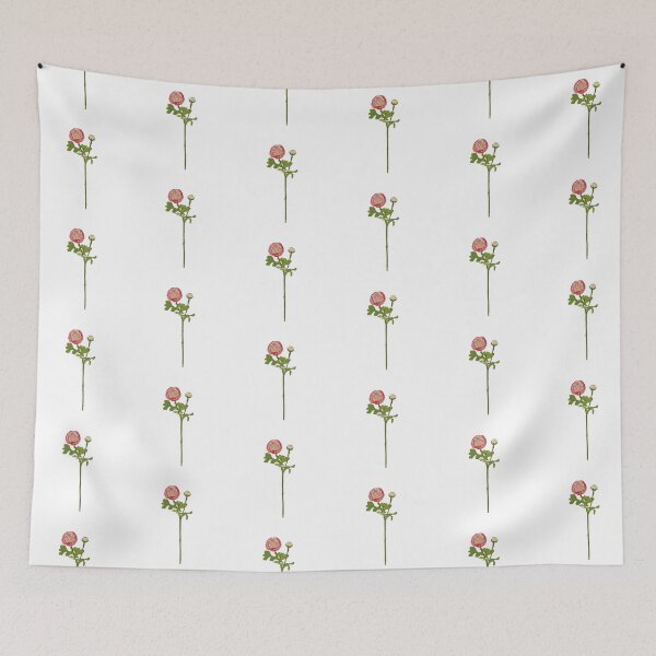 Item preview, Hand-Drawn Pink Peony  designed and sold by SugarCore.