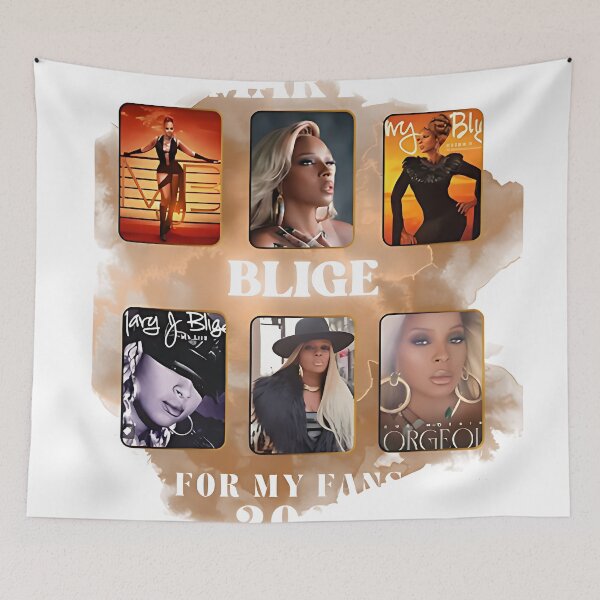 Item preview, Mary J Unisex Tee / The For My Fans 2025 Tour / Music Clothing / Unisex Tee / Concert T-shirt designed and sold by krehlizeten.