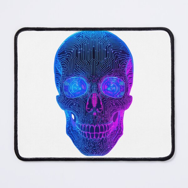 Item preview, Cyber Skull Circuit designed and sold by Kavya Art.