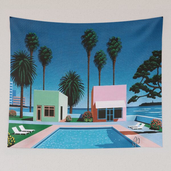 Item preview, Palm Tree Mirage By Hiroshi Nagai designed and sold by LOIKAMT.