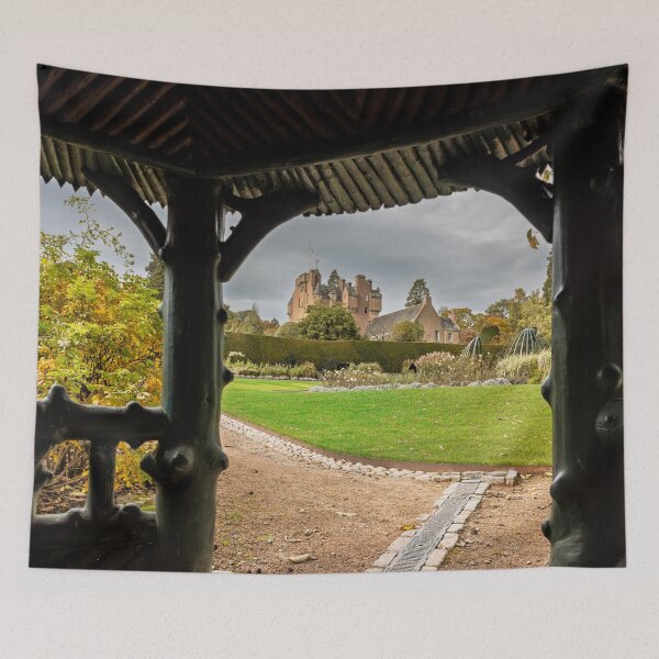 Item preview, Crathes Castle Framed by Gazebo and Garden Path designed and sold by David Patterson.