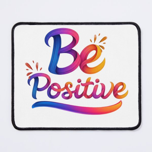 Item preview, Be Positive - Gradient Lettering Design designed and sold by Khadigadesings.