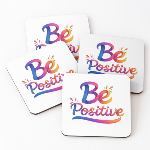 Item preview, Be Positive - Gradient Lettering Design designed and sold by Khadigadesings.