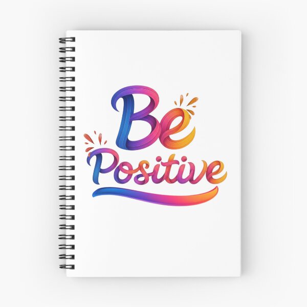 Item preview, Be Positive - Gradient Lettering Design designed and sold by Khadigadesings.