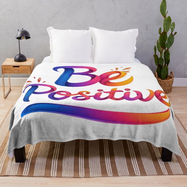 Item preview, Be Positive - Gradient Lettering Design designed and sold by Khadigadesings.