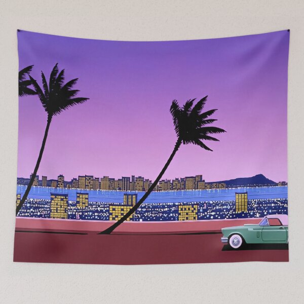 Item preview, Night Drive Retro By Hiroshi Nagai designed and sold by LOIKAMT.