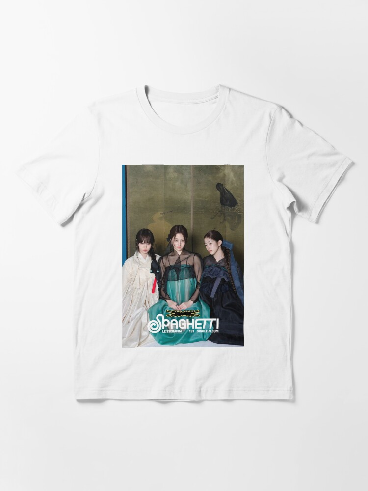 SPAGHETTI SSERAFIM LE カズハ 將於本週以單曲一輯 SSERAFIM LE 番茄衣周邊超吸睛🍅 SSERAFIM LE 半袖 Tシャツ アイドル