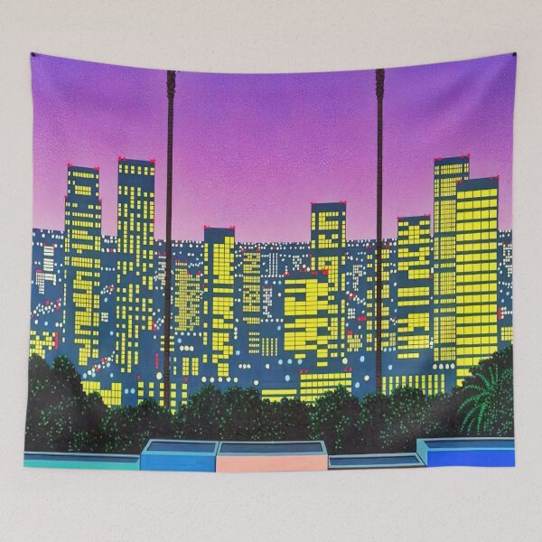 Item preview, Summer Neon Glow By Hiroshi Nagai designed and sold by LOIKAMT.