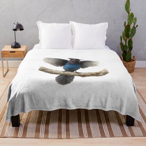 Item preview, Steller’s Jay (Cyanocitta stelleri) designed and sold by HOMETOWN86.