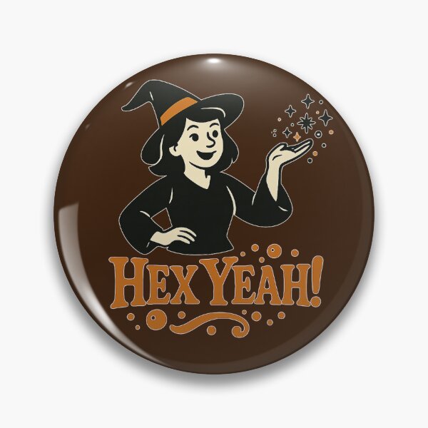 Item preview, Hex Yeah! | Confident Funny Witch Halloween Design designed and sold by Bratak.