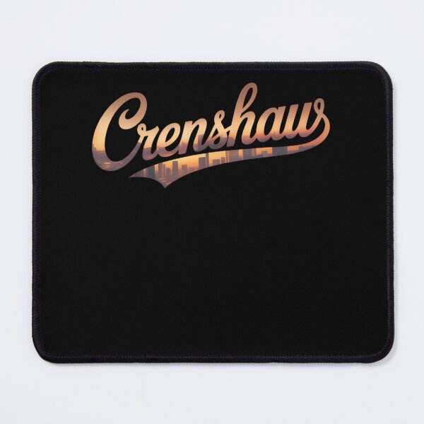 Item preview, Crenshaw California - Unique Striped Brown Text designed and sold by TyraYoung.