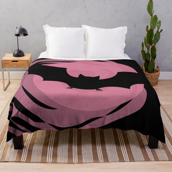 Item preview, Bat on a swirling moon backgroundd 4 Series designed and sold by ZorianArt.