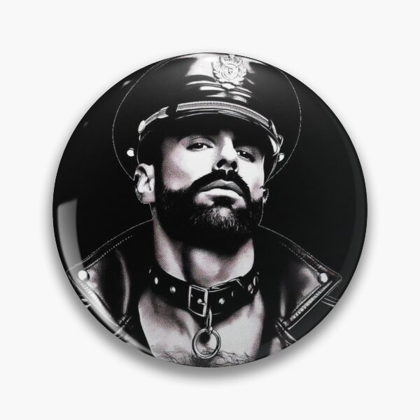 Item preview, Gay Gods - Captain Carlos Gay Leather Bar Pride Barcelona Graphic Design designed and sold by ItsAKinkThing.