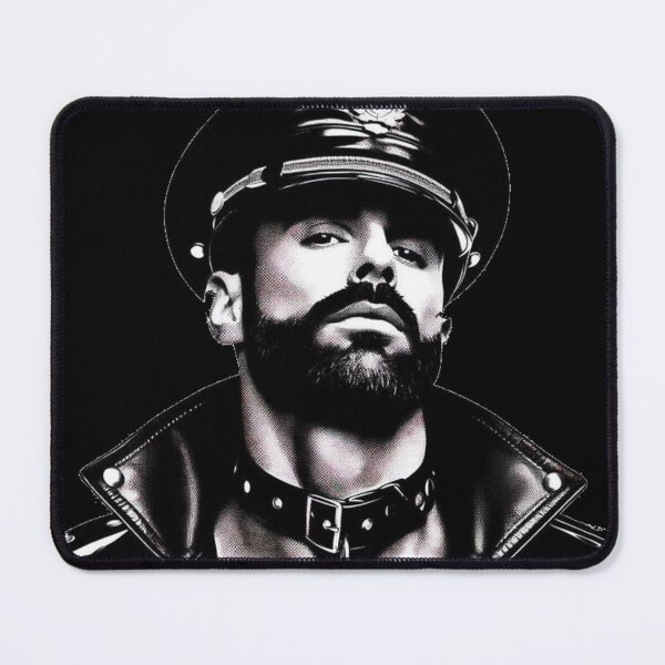 Item preview, Gay Gods - Captain Carlos Gay Leather Bar Pride Barcelona Graphic Design designed and sold by ItsAKinkThing.