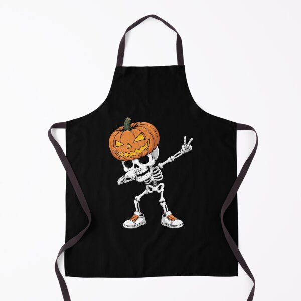 Item preview, Dabbing Halloween Skeleton Boys Trick Treat Pumpkin designed and sold by TyraYoung.