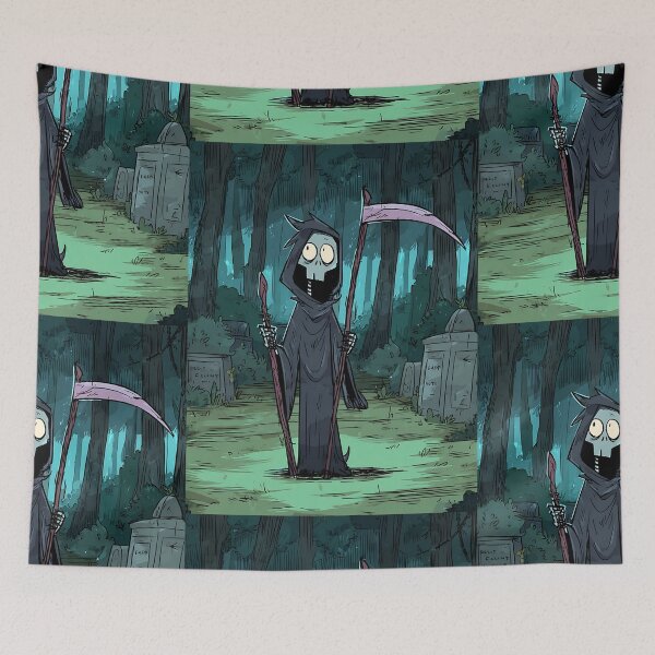 Item preview, Terrifying Grim Reaper designed and sold by bapupa.