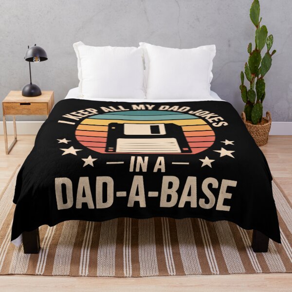 Item preview, dad jokes in dad-a-base for father's day designed and sold by TyraYoung.