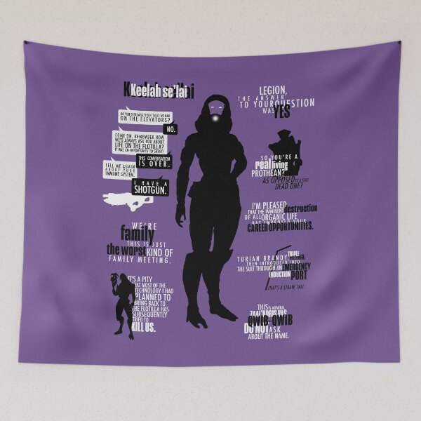Item preview, Mass Effect: Tali'Zorah nar Rayya designed and sold by firlachieldraws.