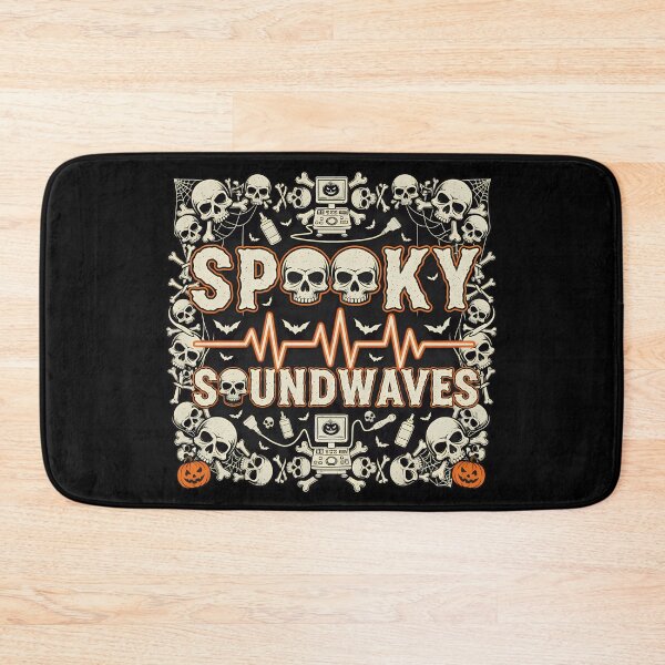 Item preview, Spooky Soundwaves – Halloween Sonographer Skull Design (3) designed and sold by InkoraLab.