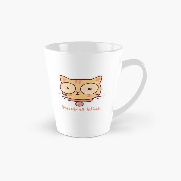 Item preview, Purr-fect Wink – Cute Winking Cat Funny Sticker designed and sold by Moon's Arts.