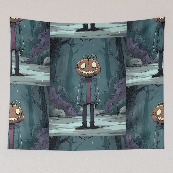 Item preview, Creepy Jack-o-lantern designed and sold by bapupa.