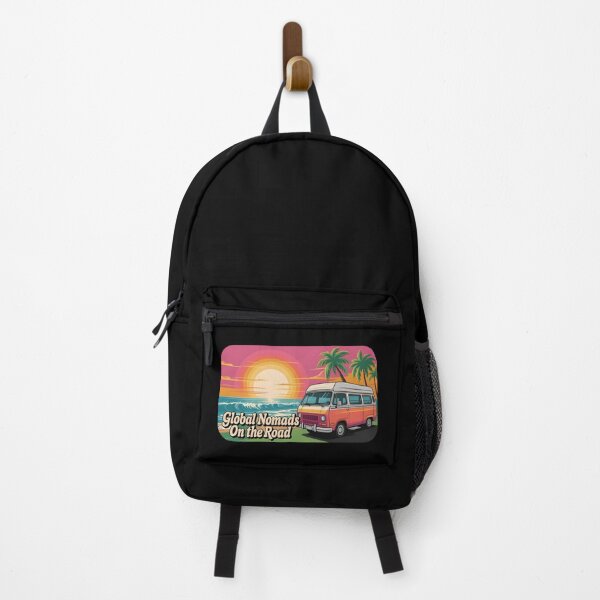 Item preview, Global Nomads on the Road – Van Life Adventure Art designed and sold by 404wearpl.