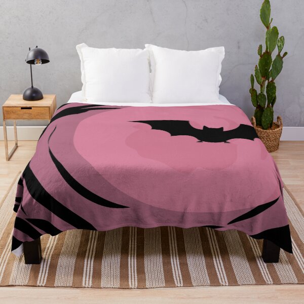 Item preview, Bat on a swirling moon backgroundd 6 Series designed and sold by ZorianArt.