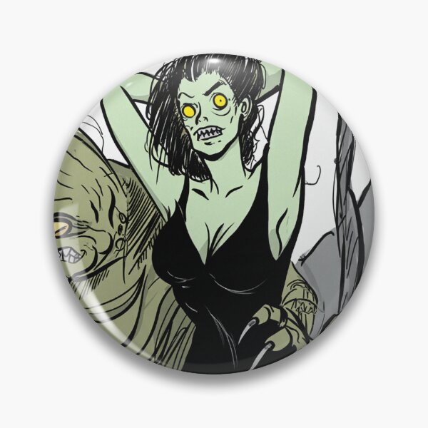 Item preview, The creature from the black lagoon and his bride illustration designed and sold by Vintage Designs +.