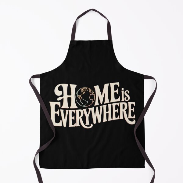Item preview, Home Is Everywhere – Global Nomad Quote Art designed and sold by 404wearpl.