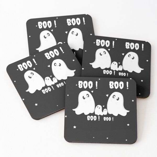 Item preview, Boo Boo Family – Cute Ghost Halloween Design designed and sold by Moon's Arts.