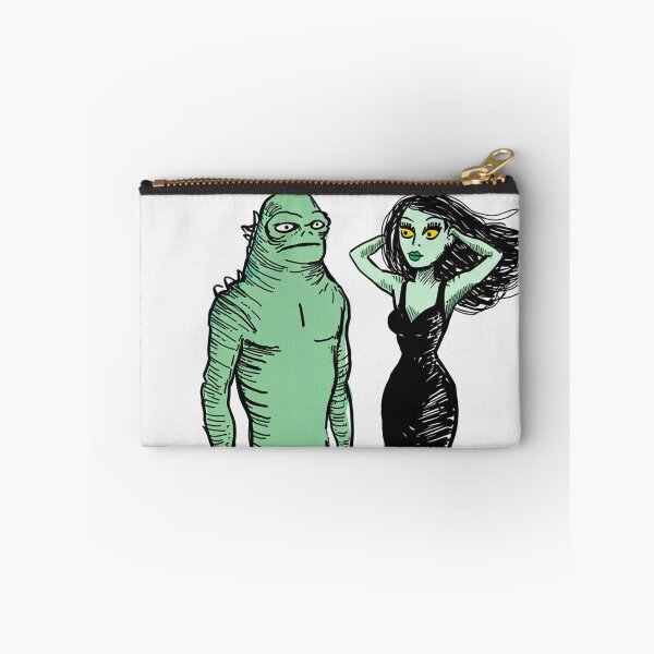 Item preview,  The creature from the black lagoon and his bride illustration designed and sold by Vintage Designs +.
