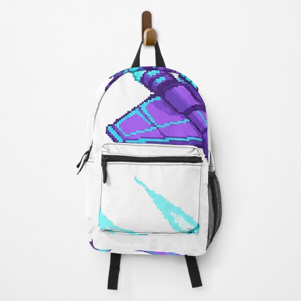 Item preview, Neon Purple Pixel Spaceship – 8-Bit Space Adventure Design designed and sold by ARGO-AA.