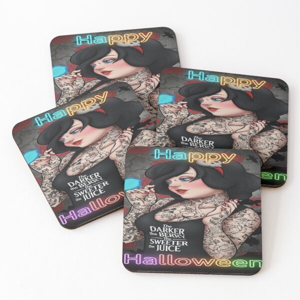 Item preview, ​"Goth Snow White: Happy Halloween" designed and sold by "TXSiSsY's TRIUMPH BY GRACE".