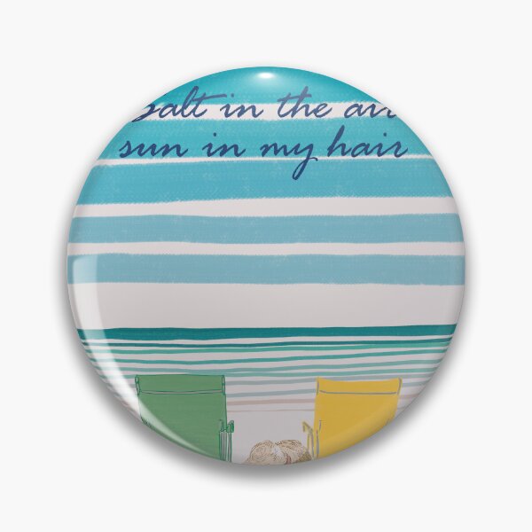Item preview, Minimal Coastline & Beach Chair Art for Australia Summer designed and sold by SugarCore.
