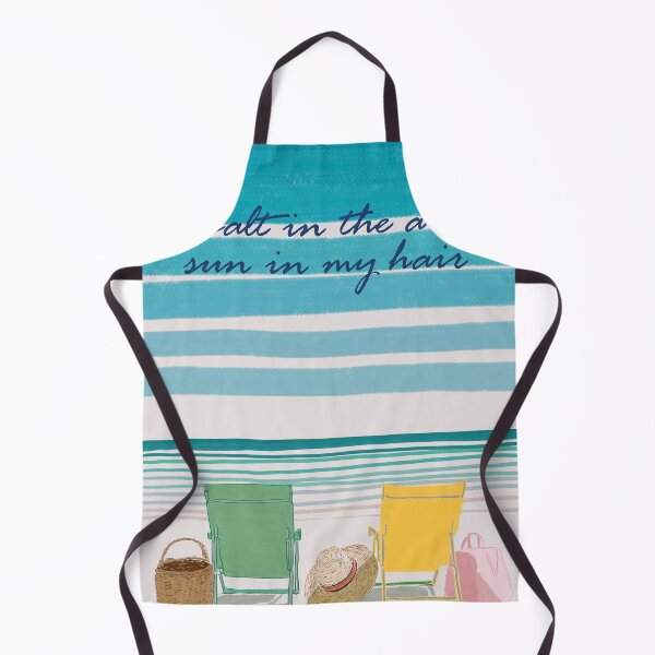 Item preview, Minimal Coastline & Beach Chair Art for Australia Summer designed and sold by SugarCore.