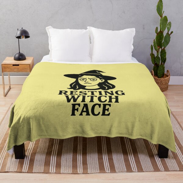 Item preview, Resting Witch Face | Funny Halloween Attitude Design designed and sold by Bratak.