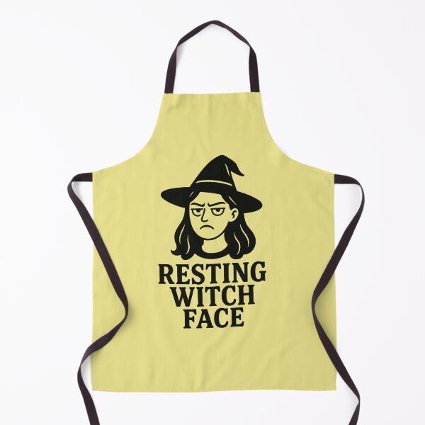 Item preview, Resting Witch Face | Funny Halloween Attitude Design designed and sold by Bratak.