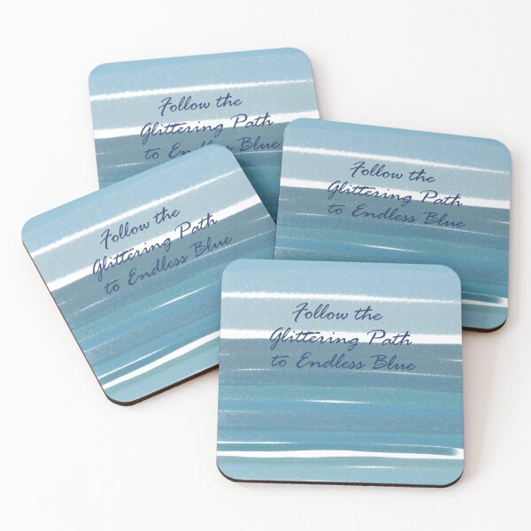 Item preview, Glittering Seaside— Coastal Art for Australia designed and sold by SugarCore.