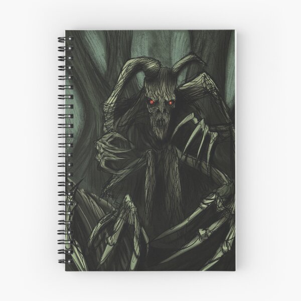 Item preview, Monster of the deep dark forest illustration designed and sold by Vintage Designs +.