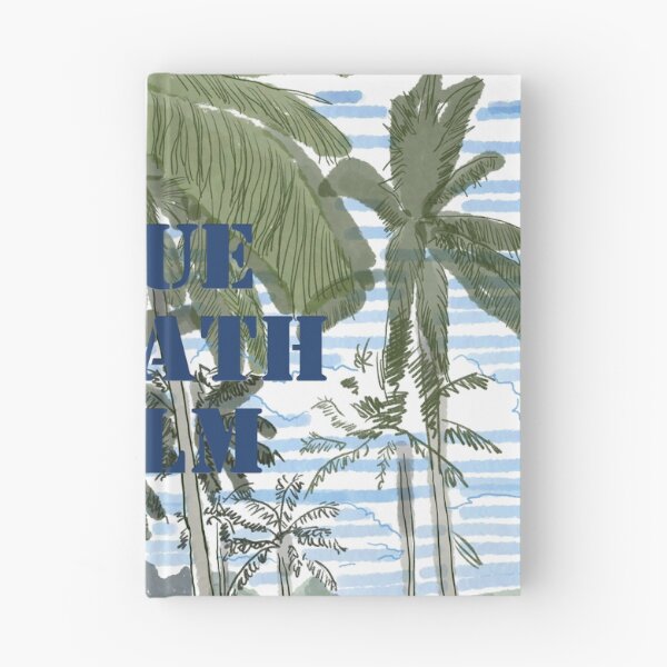 Item preview, Blue, Breath, Palm — Minimal Coastal Art for Australia designed and sold by SugarCore.