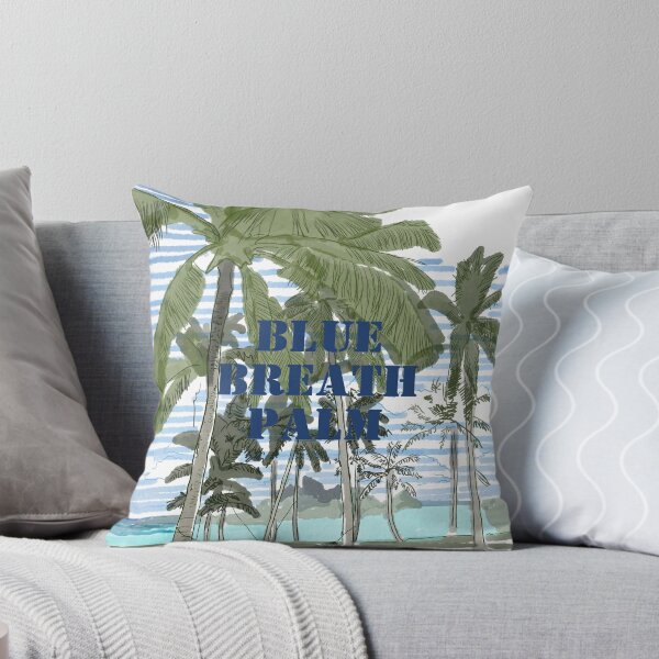 Item preview, Blue, Breath, Palm — Minimal Coastal Art for Australia designed and sold by SugarCore.