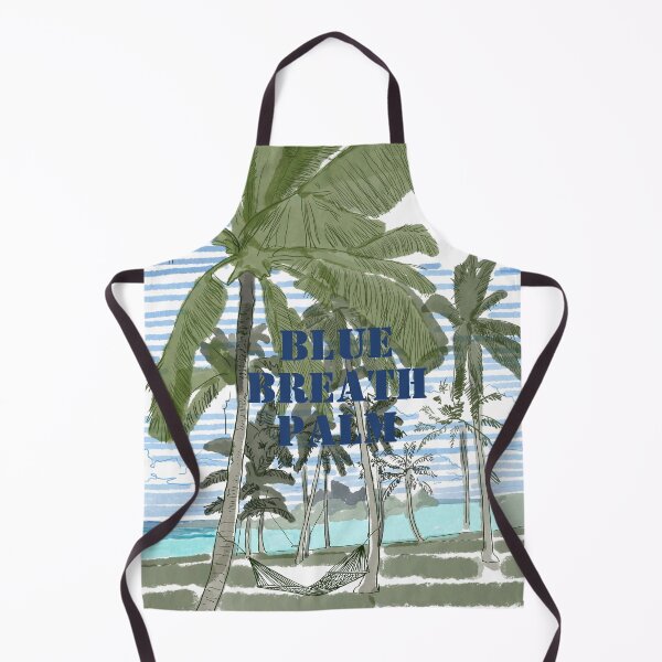 Item preview, Blue, Breath, Palm — Minimal Coastal Art for Australia designed and sold by SugarCore.