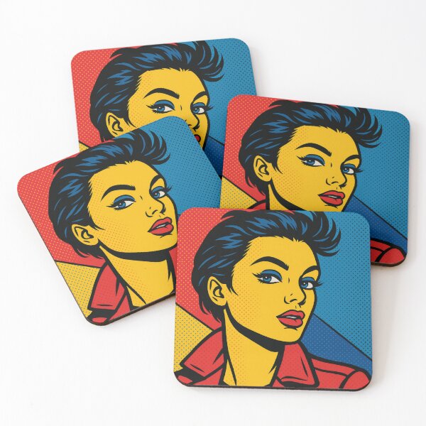 Item preview, Pop Art Woman – The modern icon of strength and elegance designed and sold by Eric Nagel.
